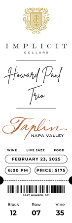 SoNapa Grille Wine & Jazz Dinner